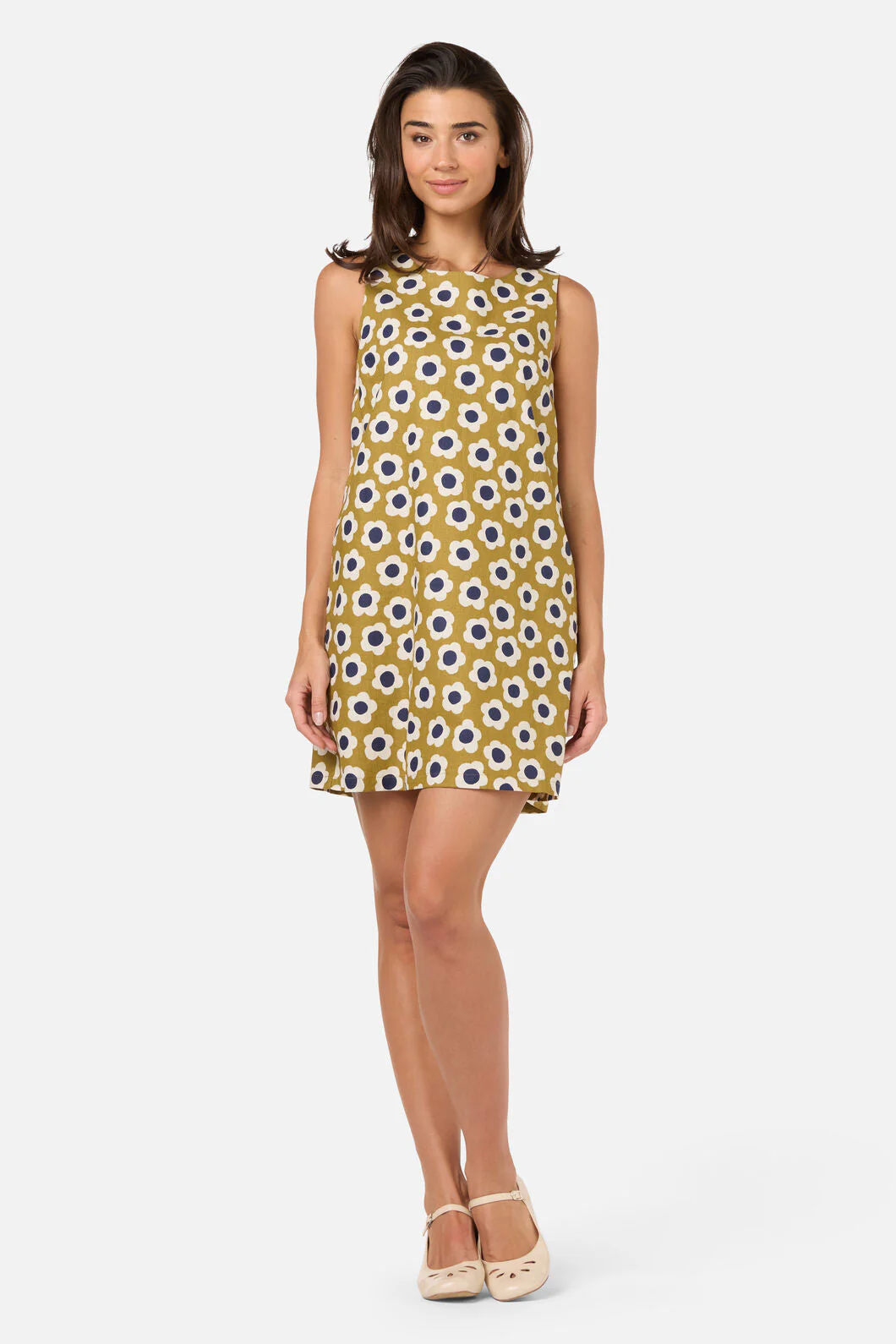 Janie 60'S Mini Shift Dress - Image 5
