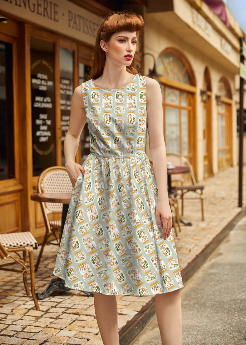Jars Vintage Dress - Image 2