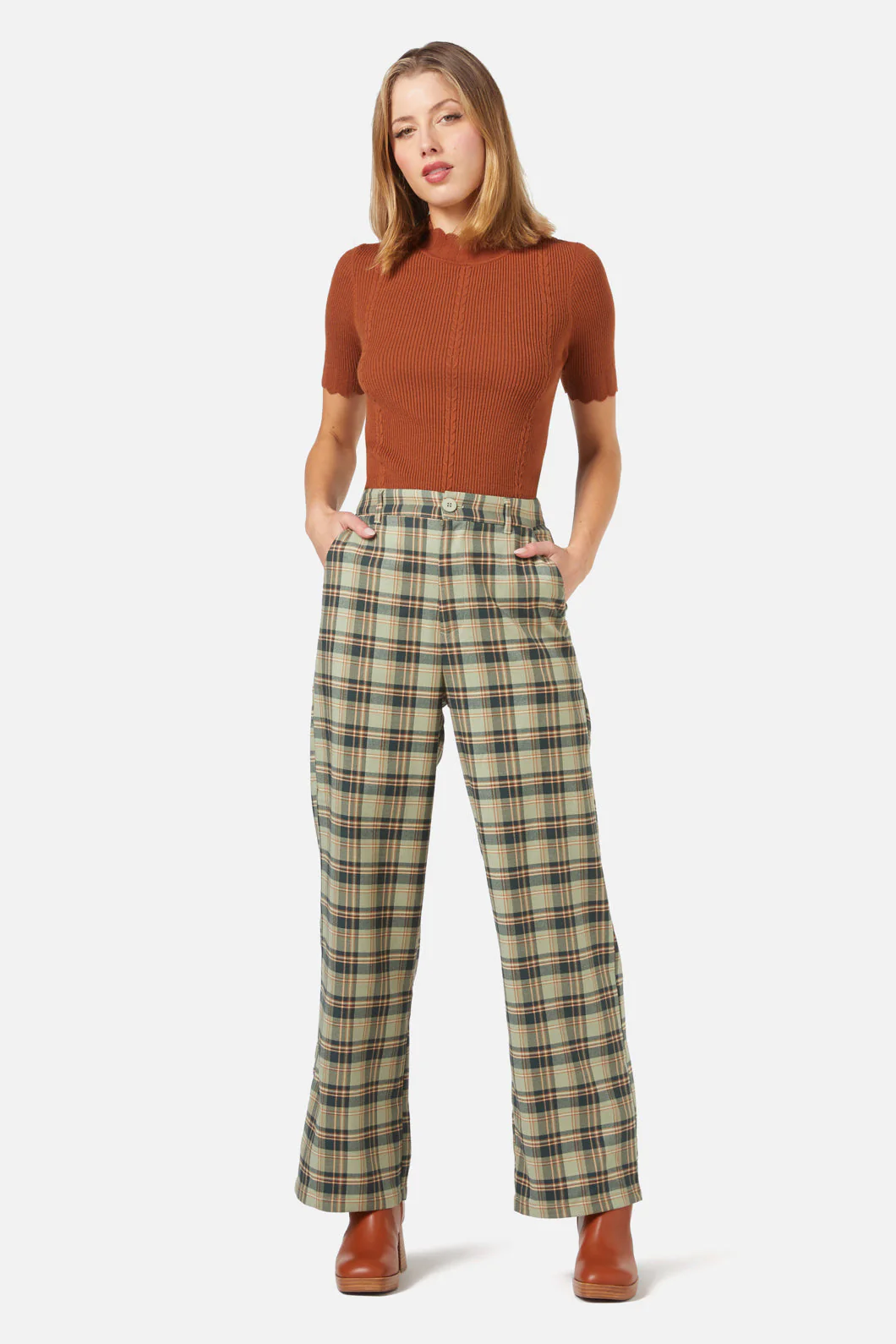 Jeannie Check Pant - Image 6