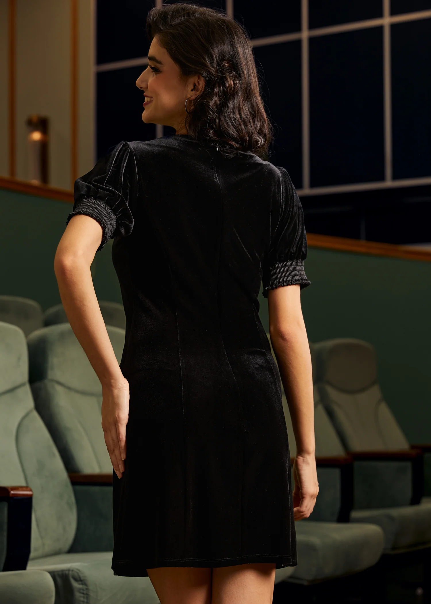 Charleston Charm Square Neck Dress - Image 3