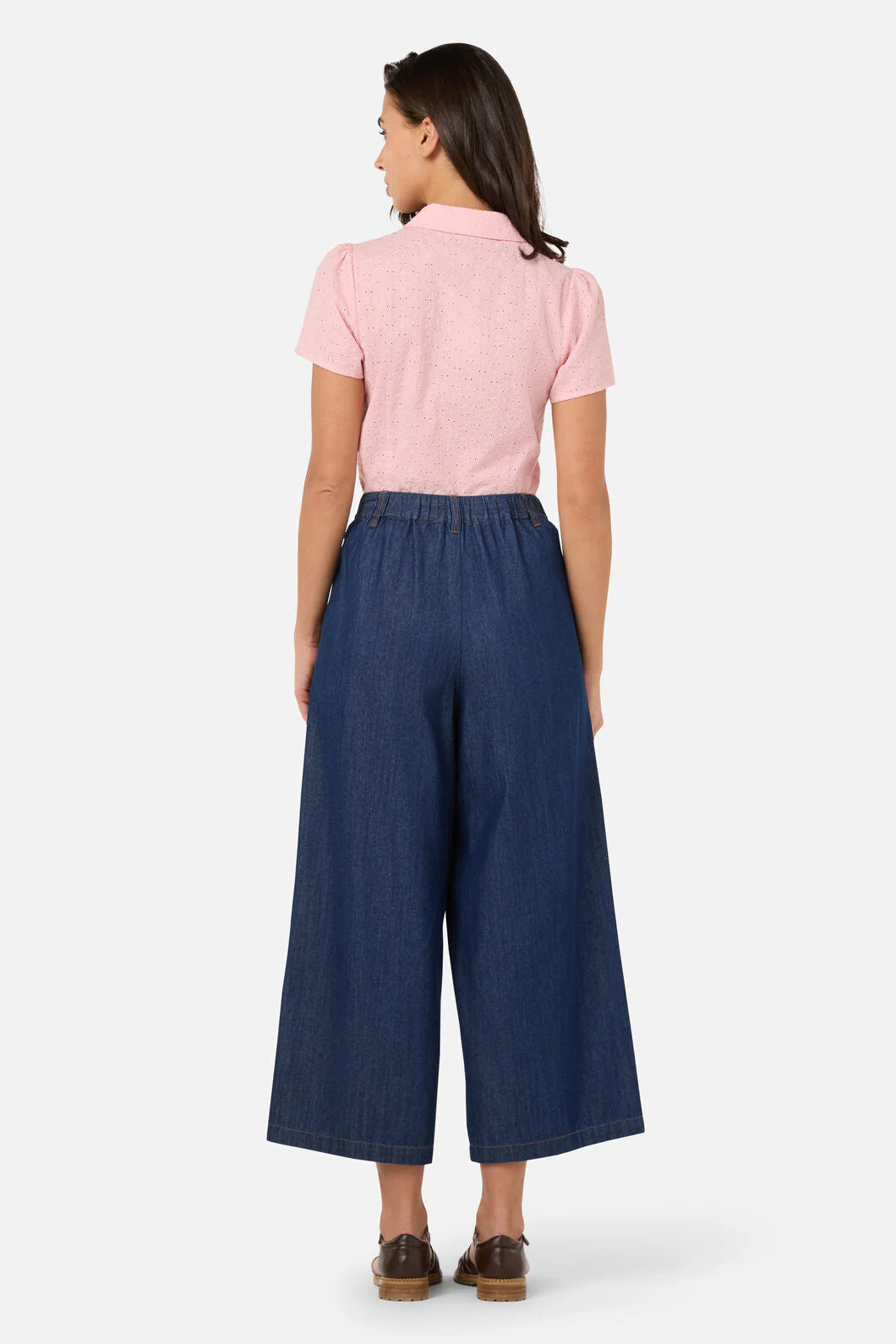 Joe Chambray Denim Culotte - Image 5