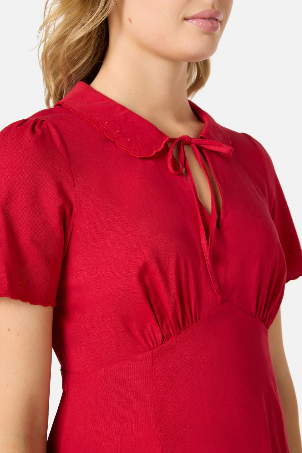 Josie Sweet Collar Tea Dress - Image 10