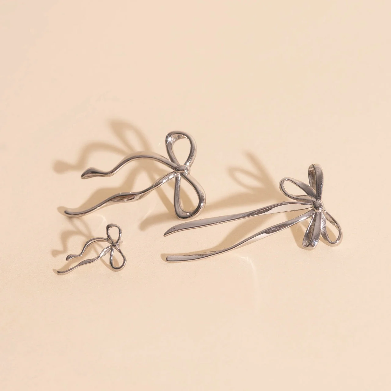 Jumbo Bow Stud Earrings - Image 10