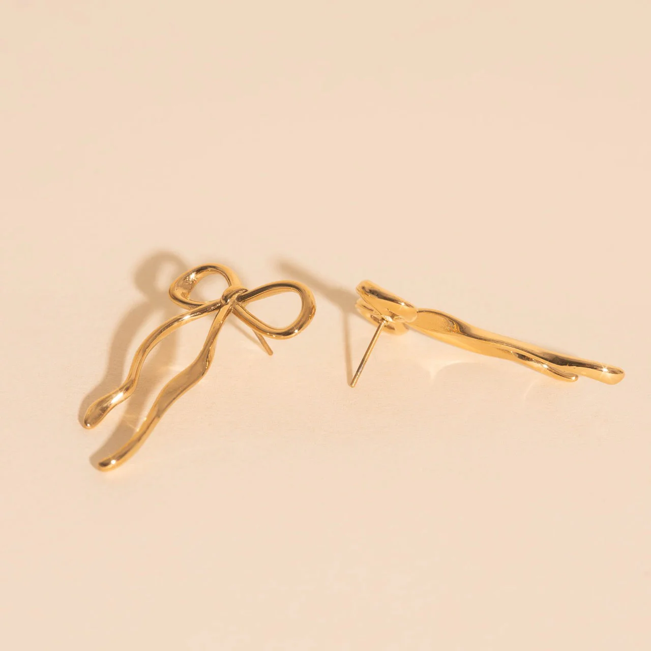Jumbo Bow Stud Earrings - Image 3