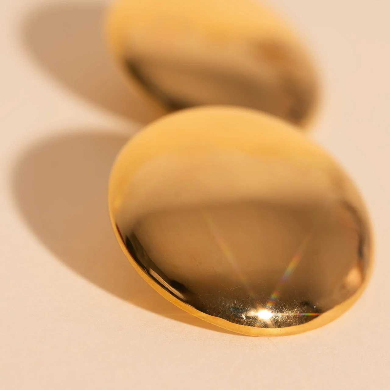 Jumbo Button Stud Earrings - Image 8