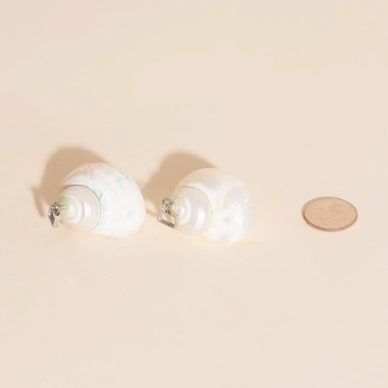 Jumbo Shell Super Chunky Huggie Hoop Charms - Image 10