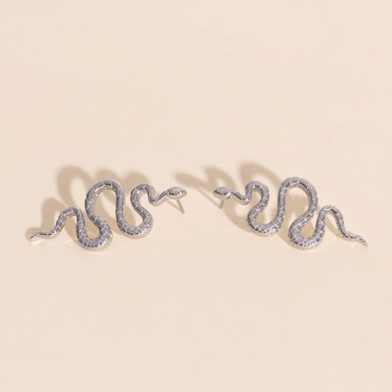 Jumbo Snake Stud Earrings - Image 7