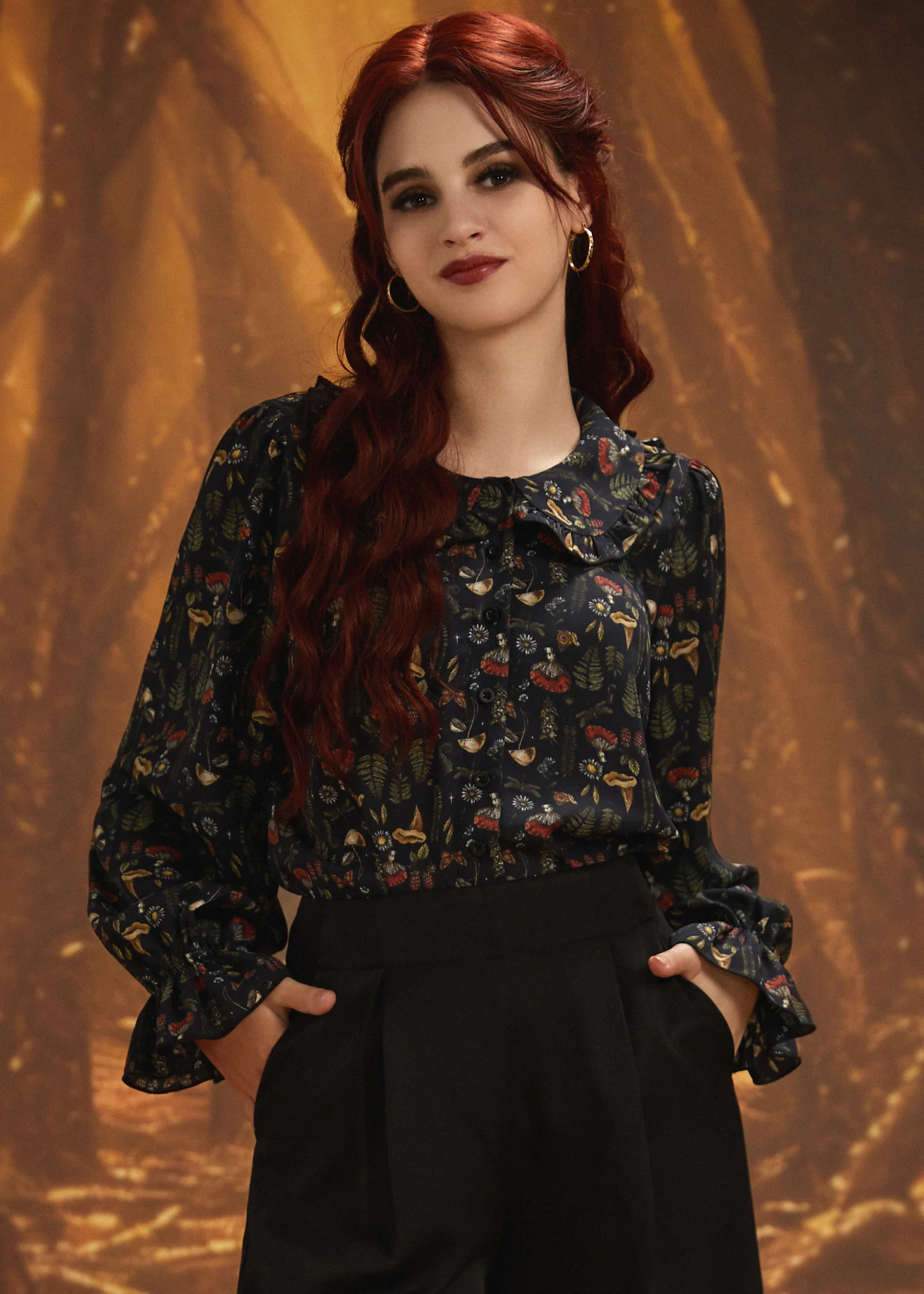 The Vive Ruffle Blouse - Image 4