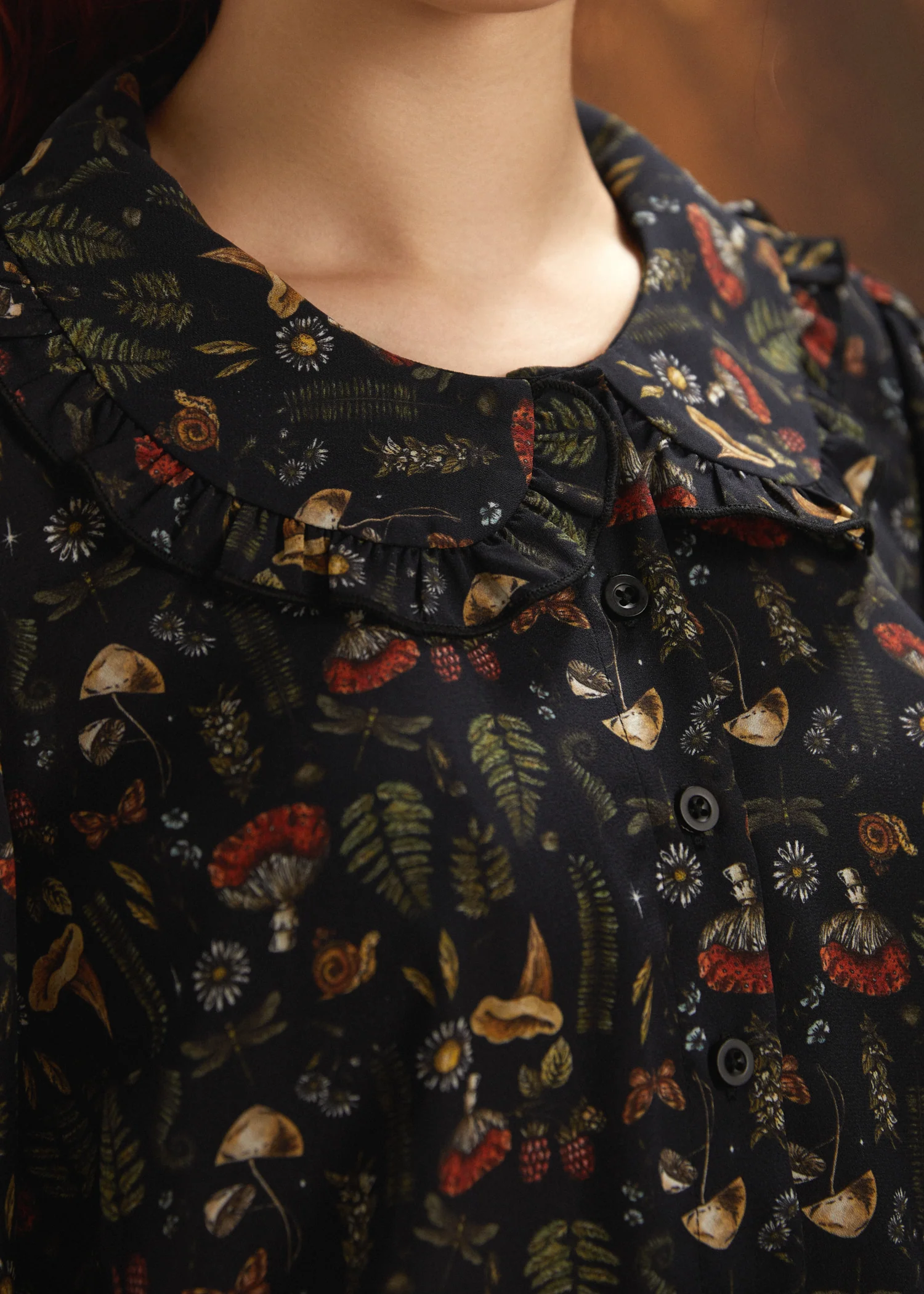The Vive Ruffle Blouse - Image 7