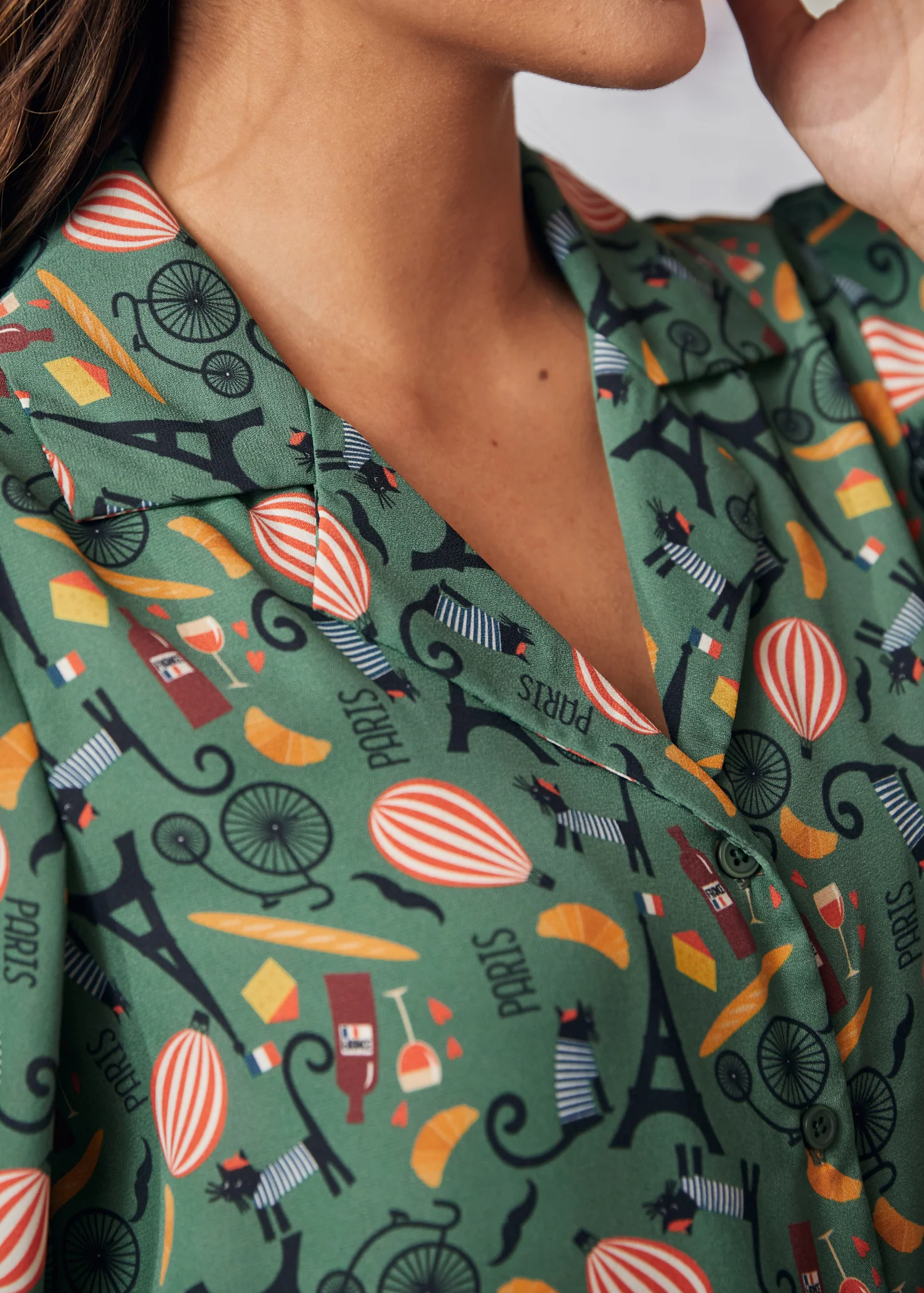 Call It a Classic Camp Collar Long Sleeve Shirt - Image 2