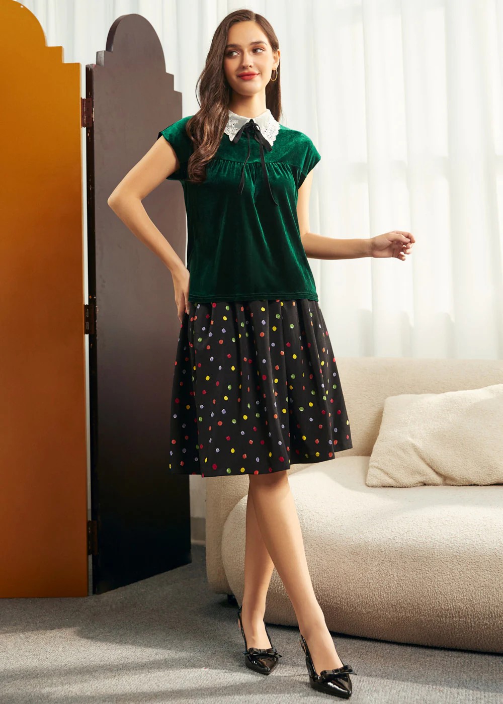 Vintage Velvet Reverie Top - Image 3