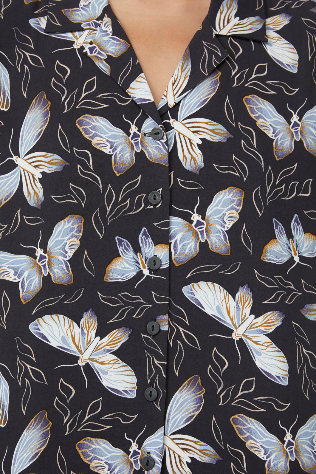 Larvae Print Blouse - Image 2