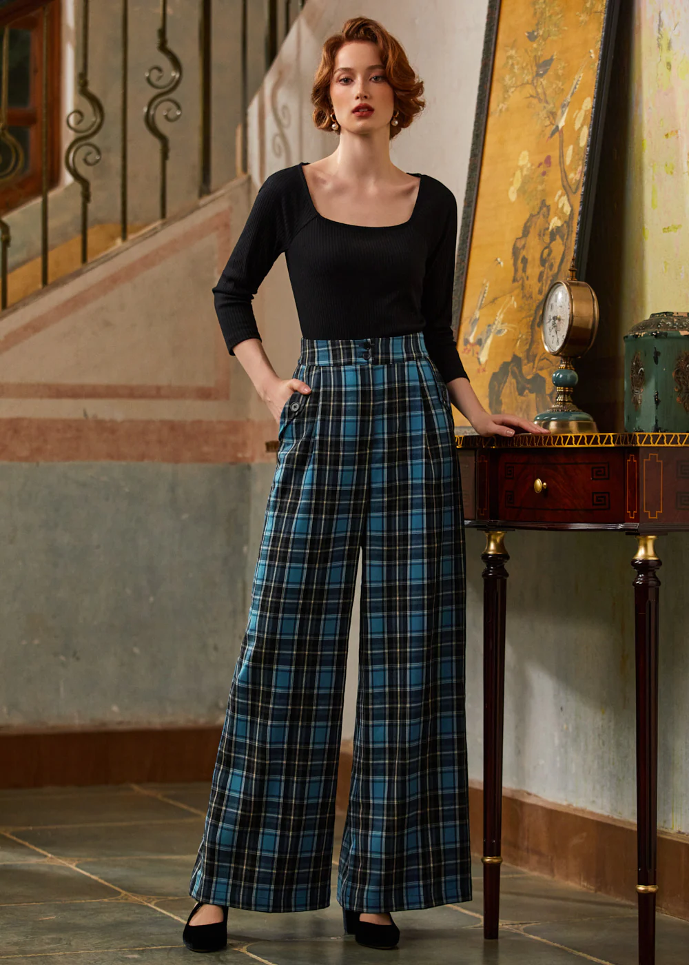 Lazy Afternoon Wide Leg Pants - Image 3