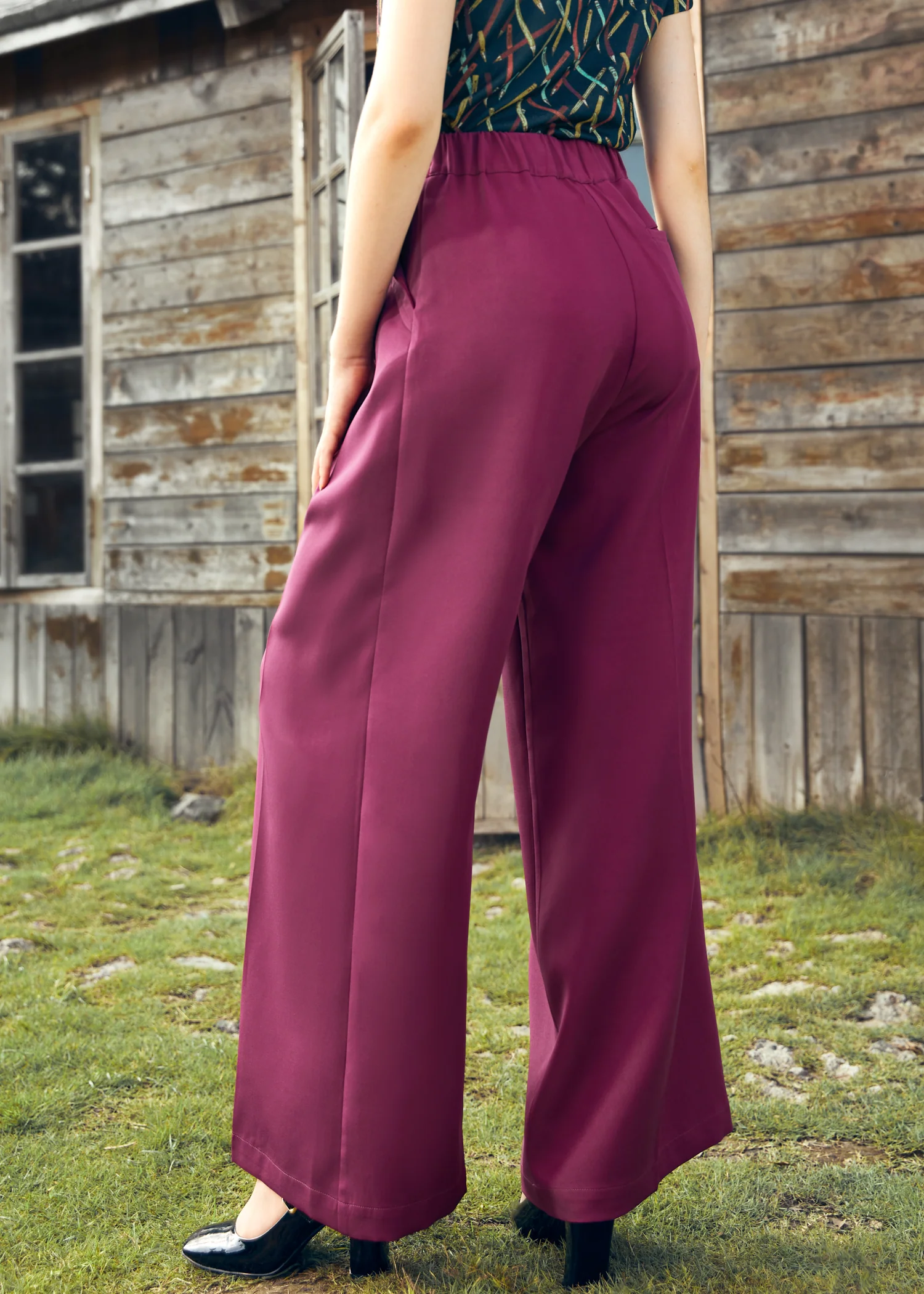 Lazy Afternoon Wide Leg Pants - Image 7