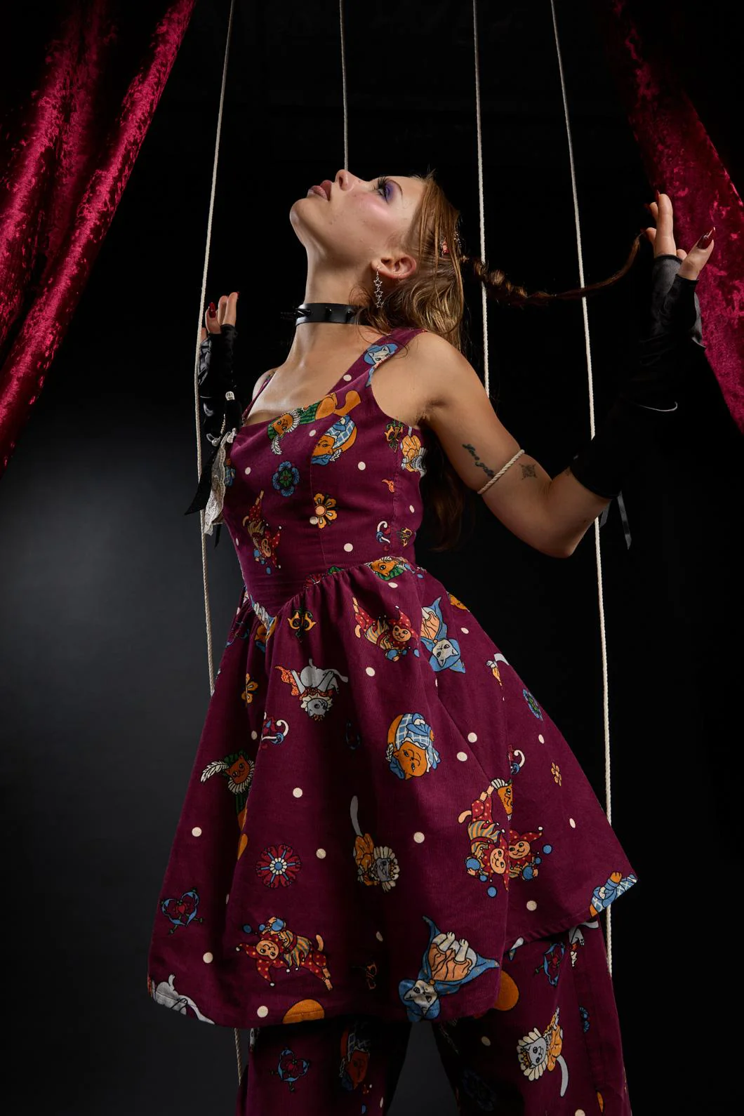 Left Right Corduroy Dress - Image 2