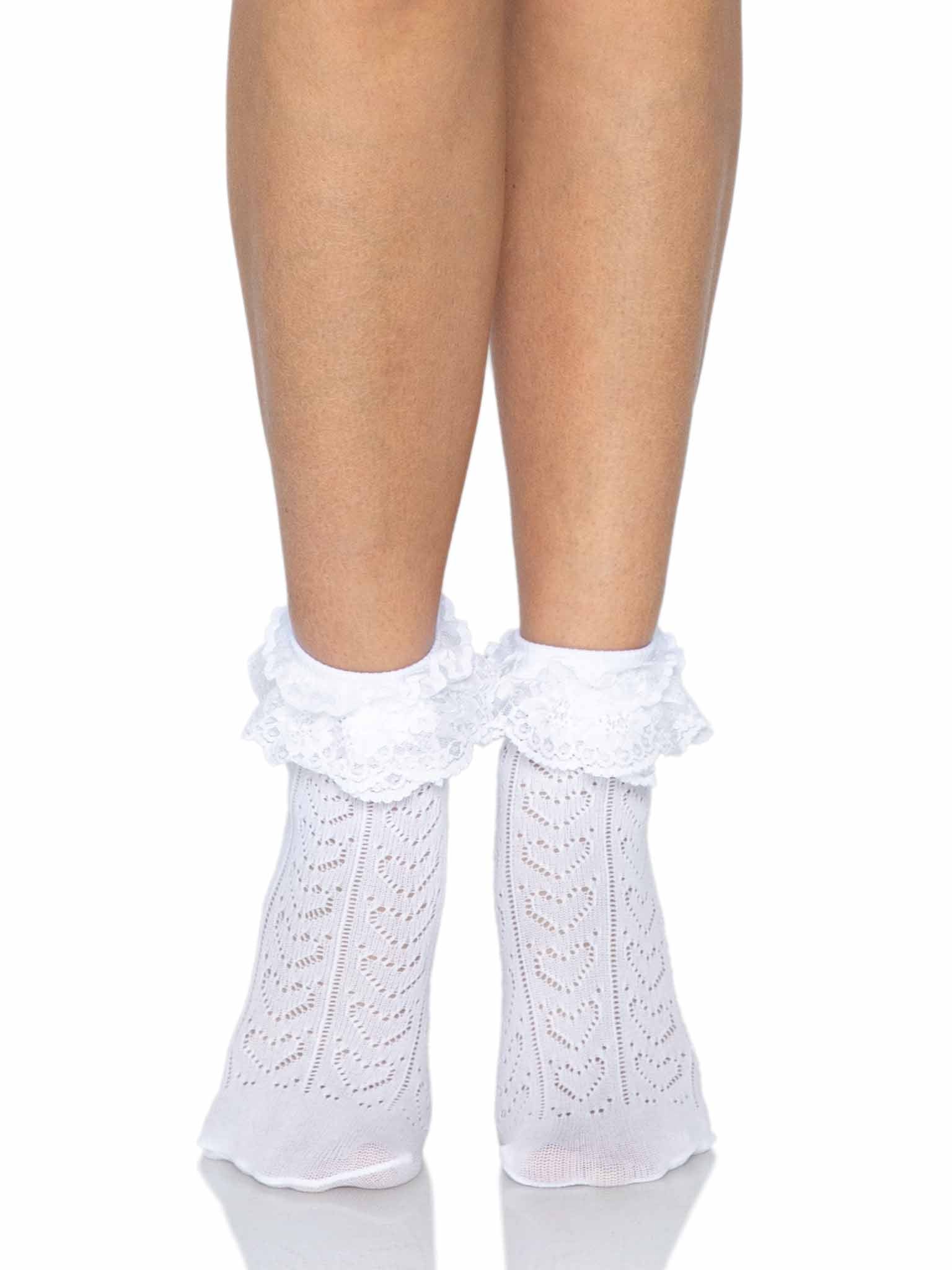 Lei Lace Ankle Socks - Image 4