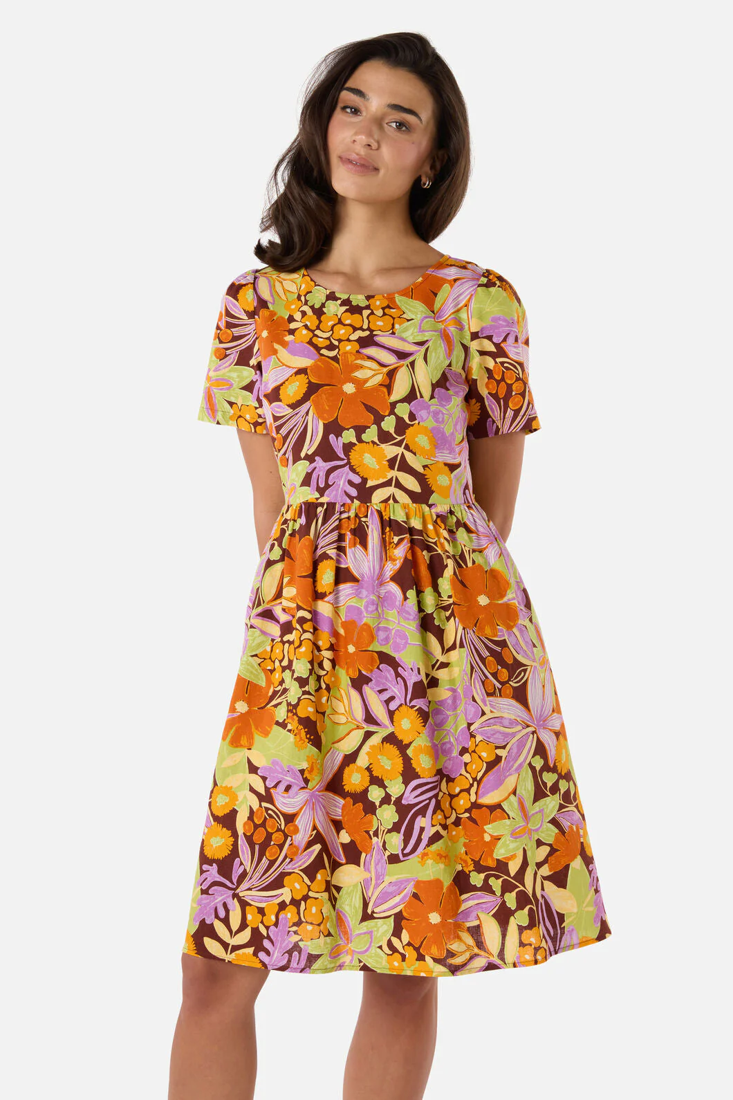 Lexi Floral Smock Dress