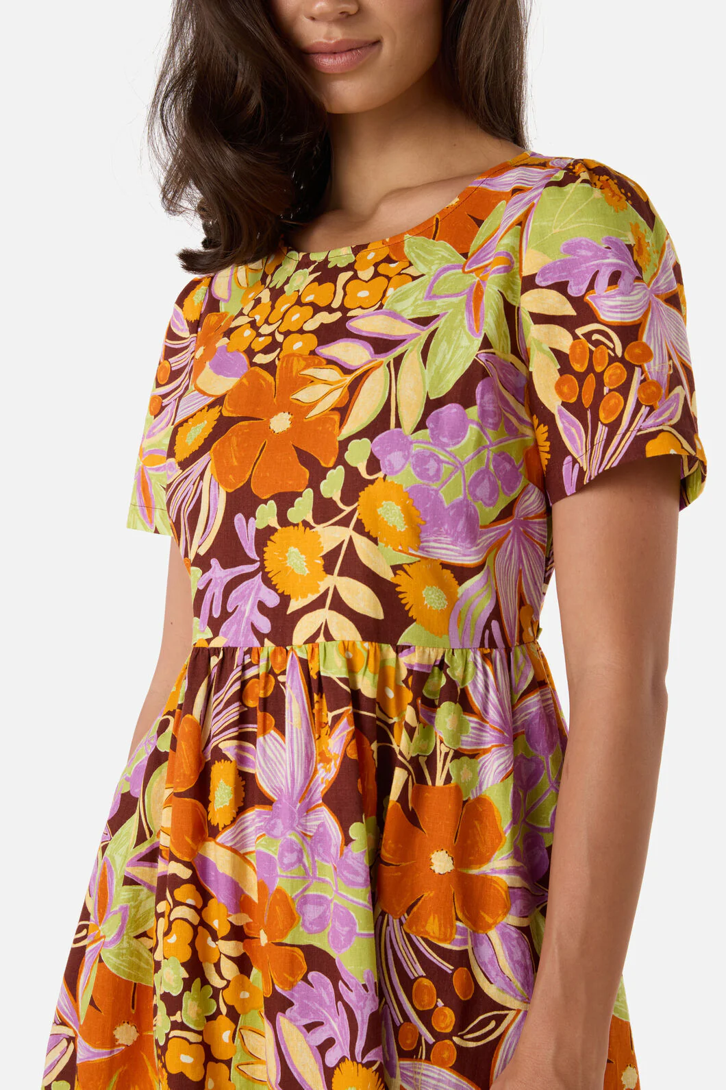 Lexi Floral Smock Dress - Image 2