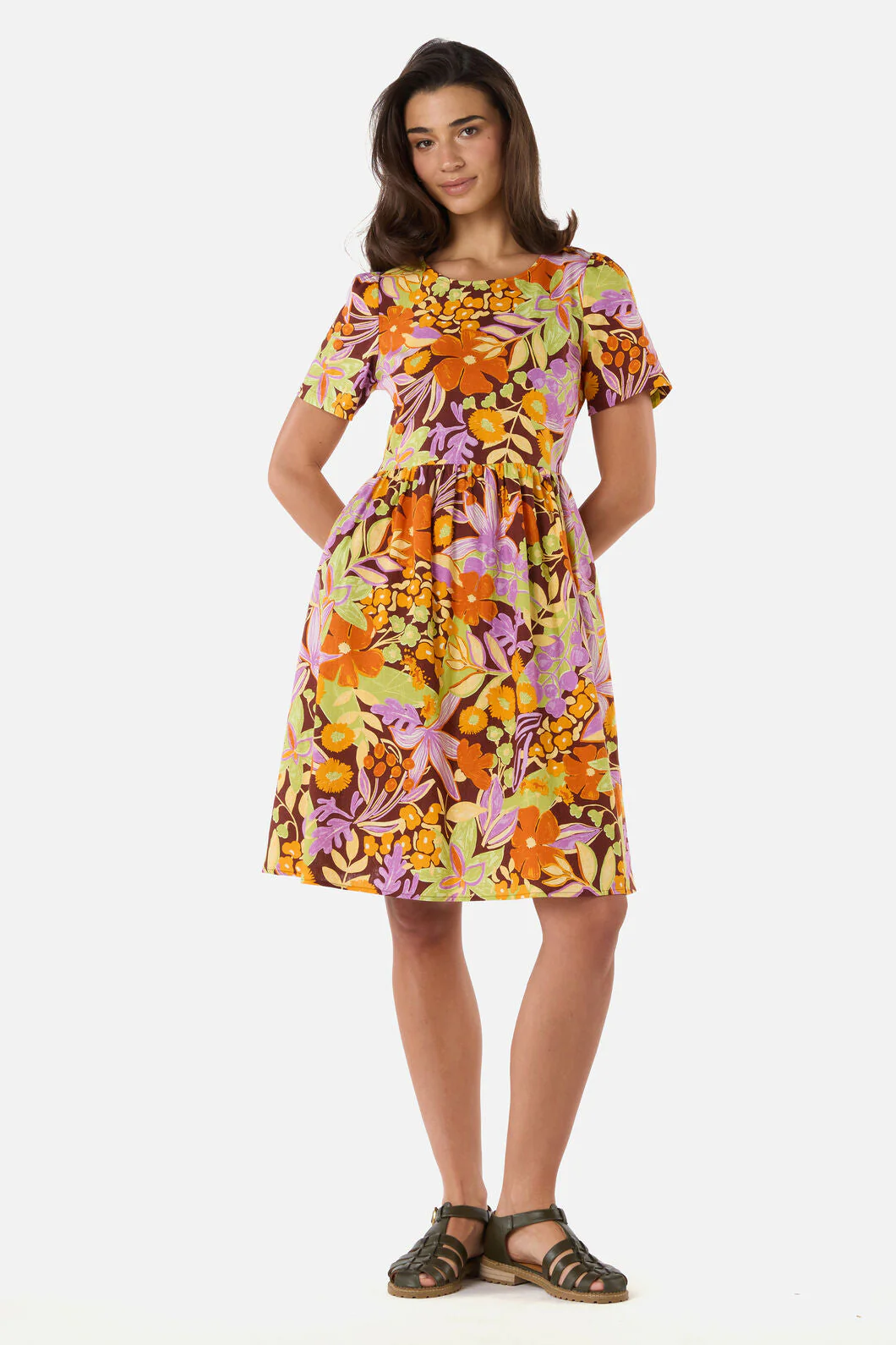 Lexi Floral Smock Dress - Image 3