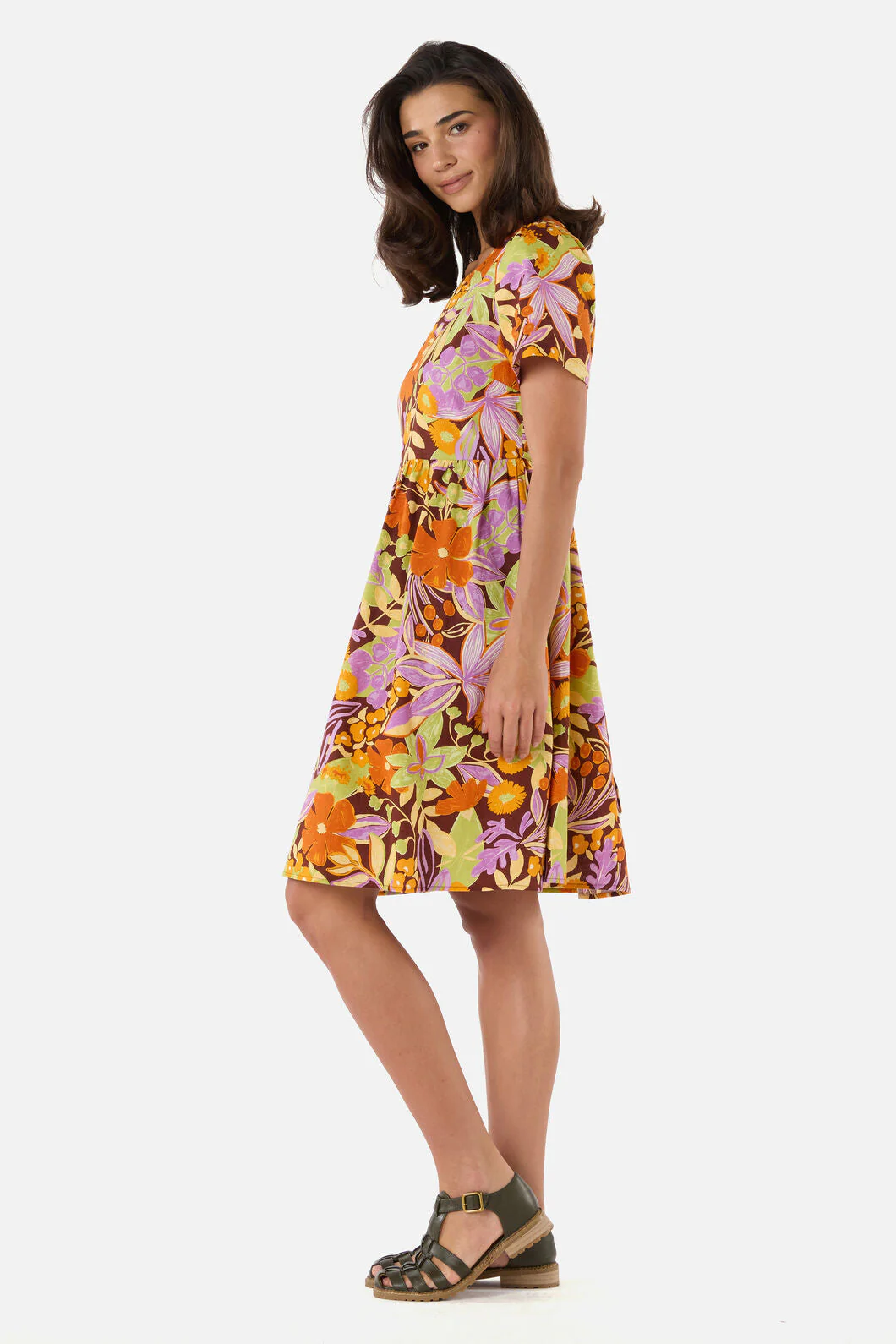 Lexi Floral Smock Dress - Image 4