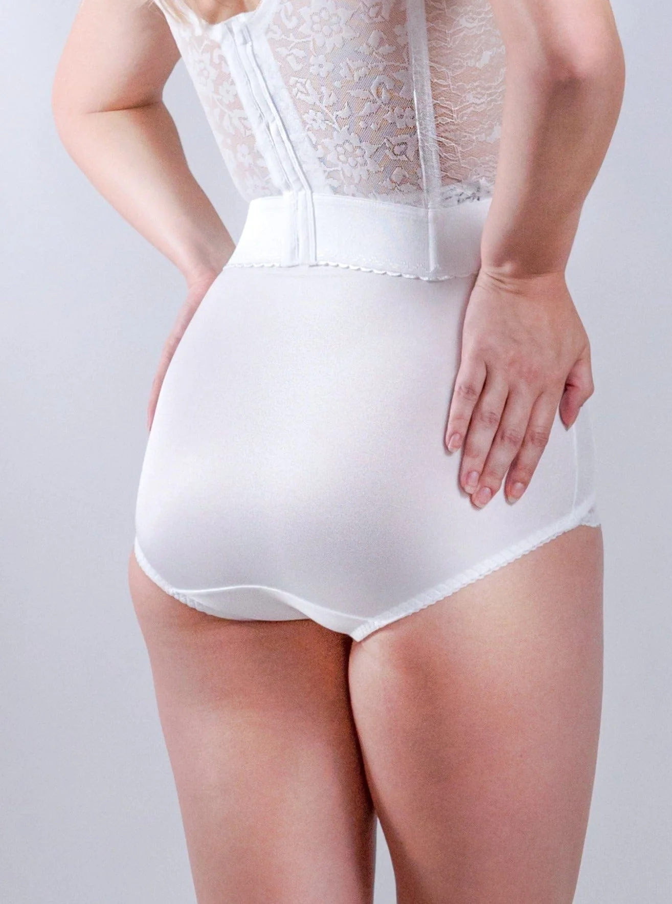 Light Shaping Panty with Comfort V Leg Lace Design | Style 919 - Image 3