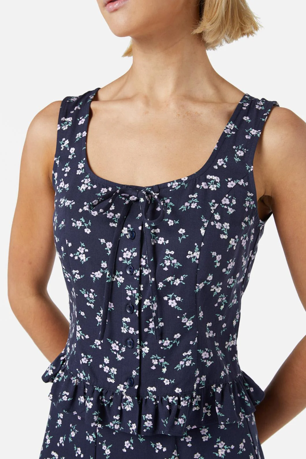 Lila Ditsy Top - Image 5