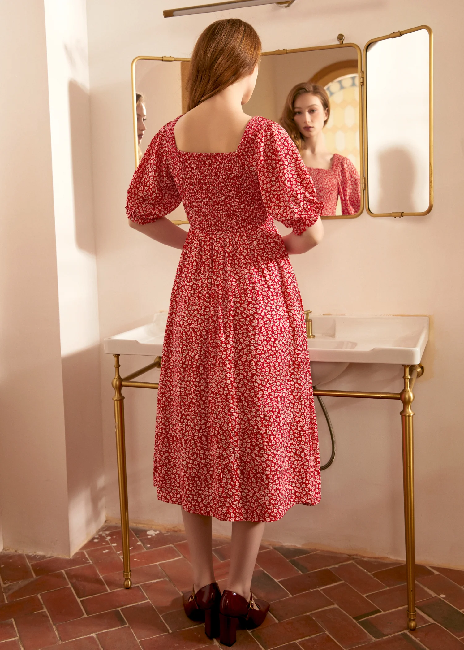 Lilting Love Short Sleeve Babydoll Dress - Image 5