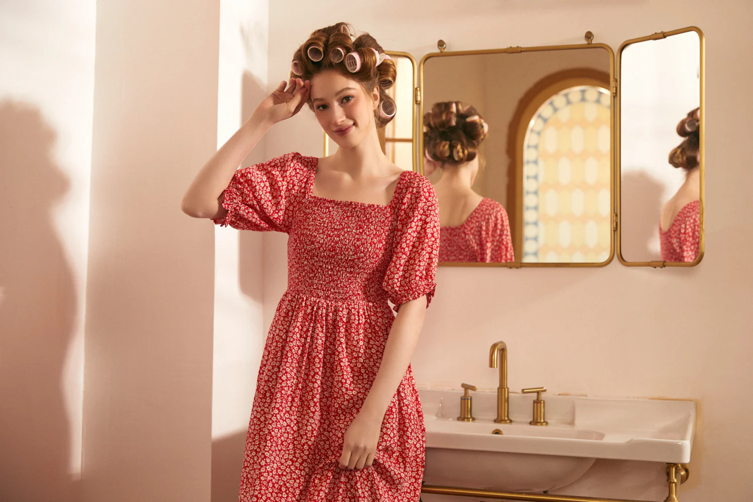 Lilting Love Short Sleeve Babydoll Dress - Image 8