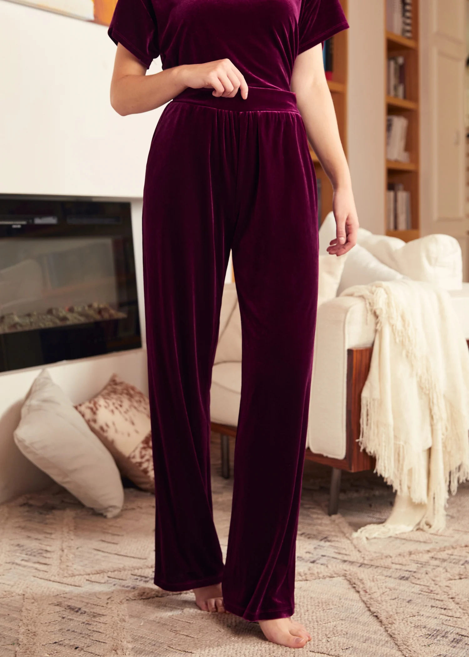 Living It Up Wide Leg Pants - Image 2