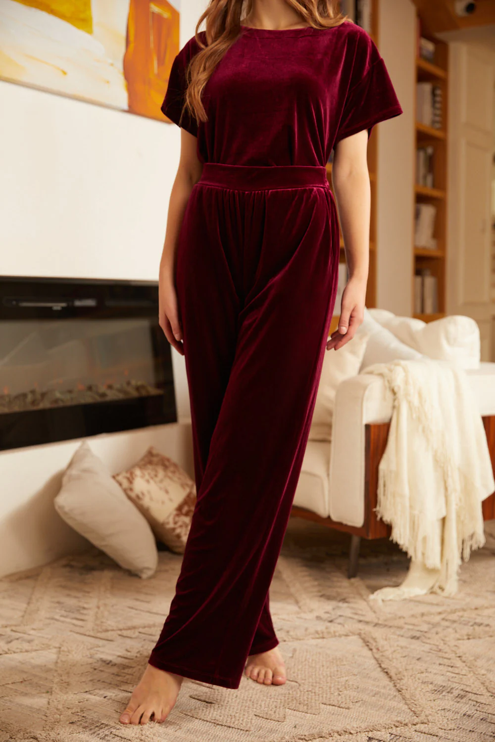 Living It Up Wide Leg Pants - Image 3