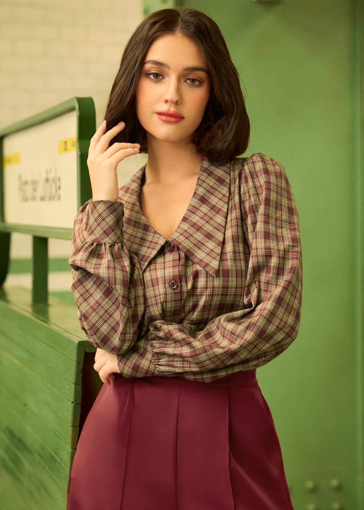 Petal Picnic Long Sleeve Blouse - Image 5