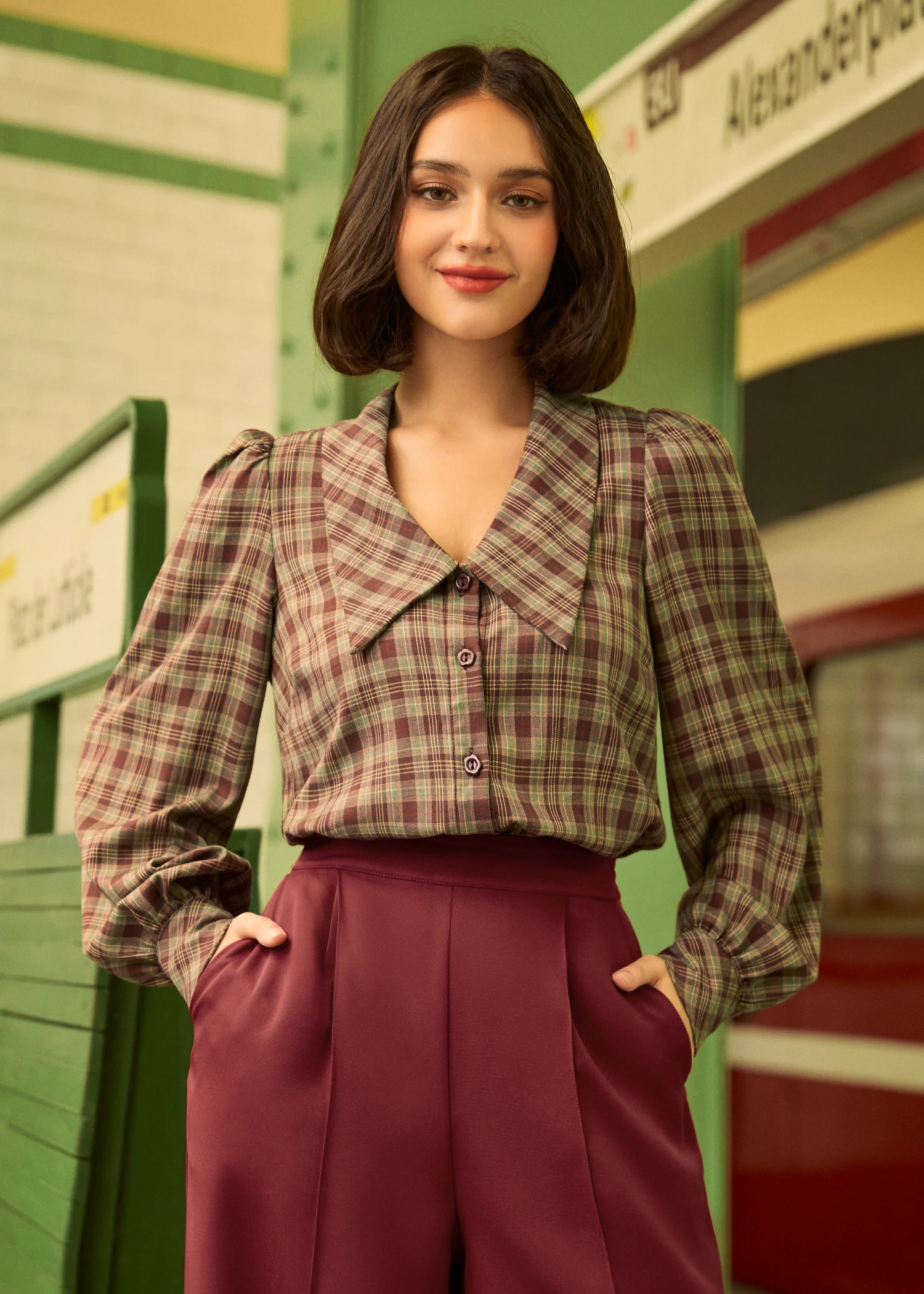 Petal Picnic Long Sleeve Blouse - Image 6