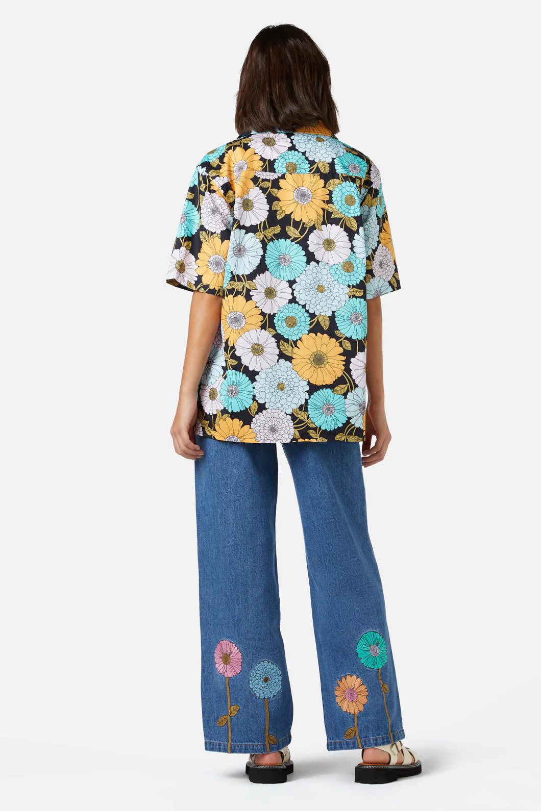 Lottie Retro Floral Shirt - Image 3