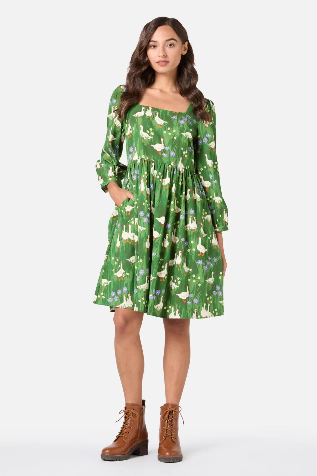 Lucy Goosey Smock Dress - Image 3