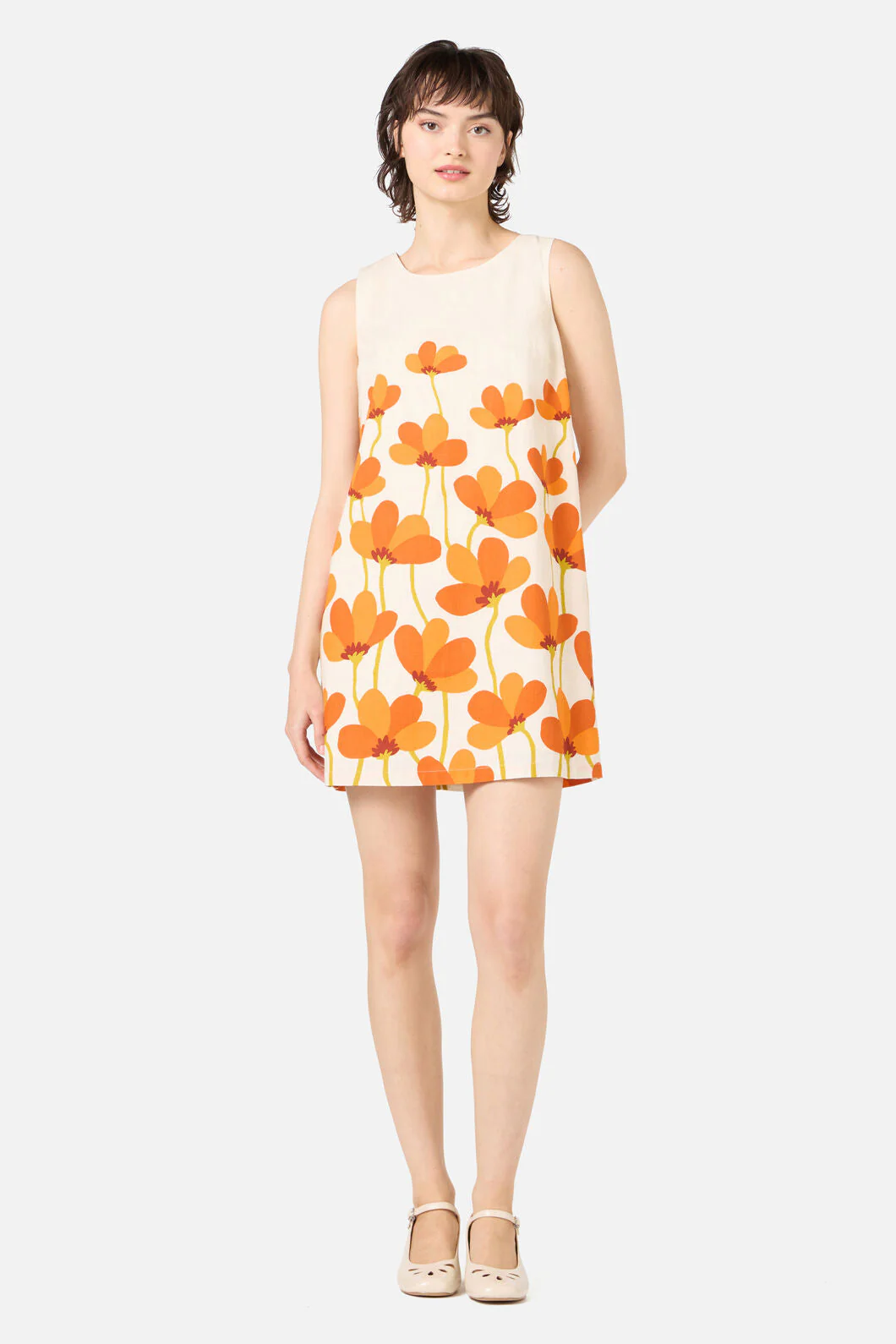 Lulu Flower Shift Dress - Image 10