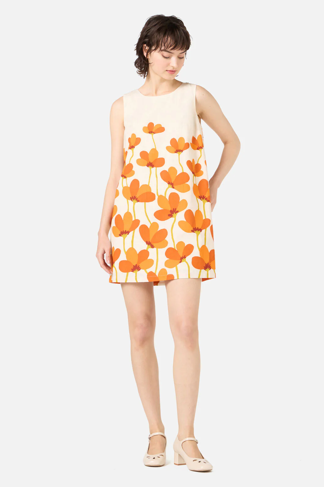 Lulu Flower Shift Dress - Image 11