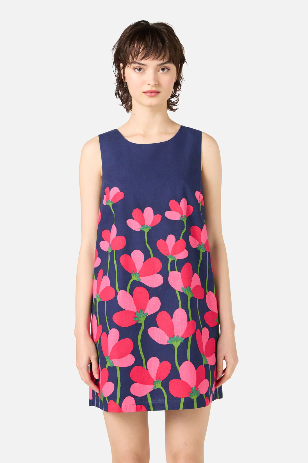 Lulu Flower Shift Dress - Image 12