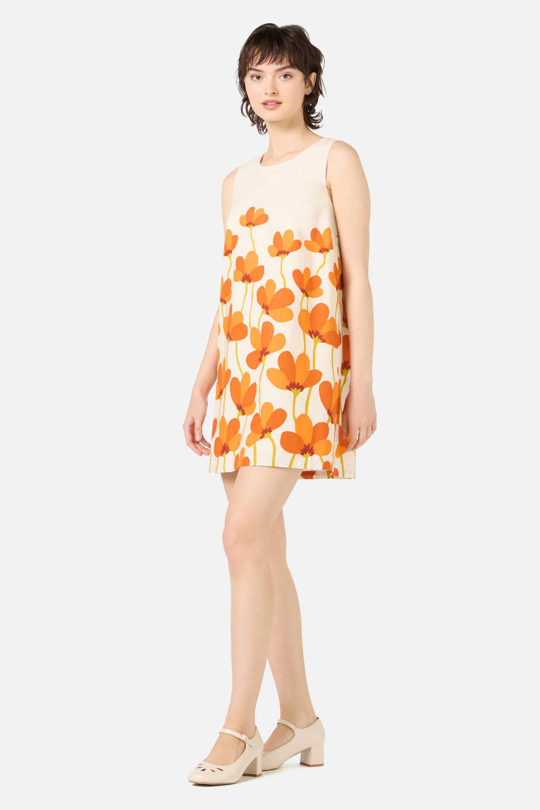 Lulu Flower Shift Dress - Image 13