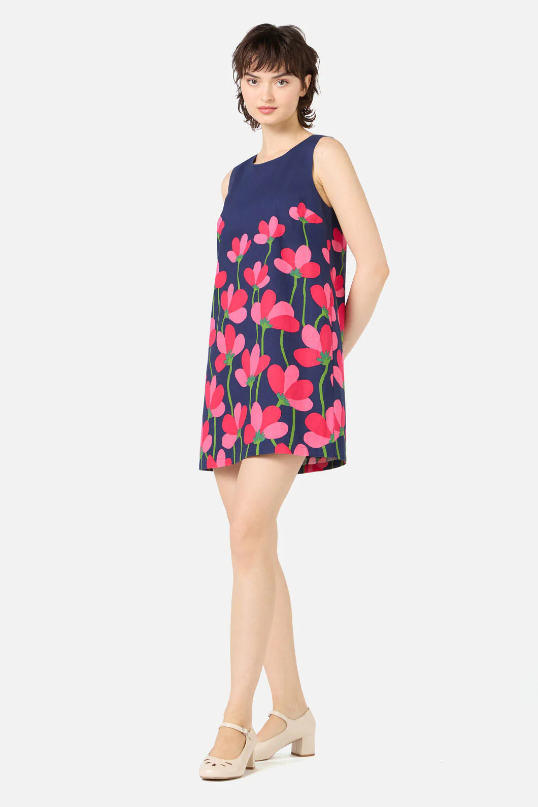 Lulu Flower Shift Dress - Image 17
