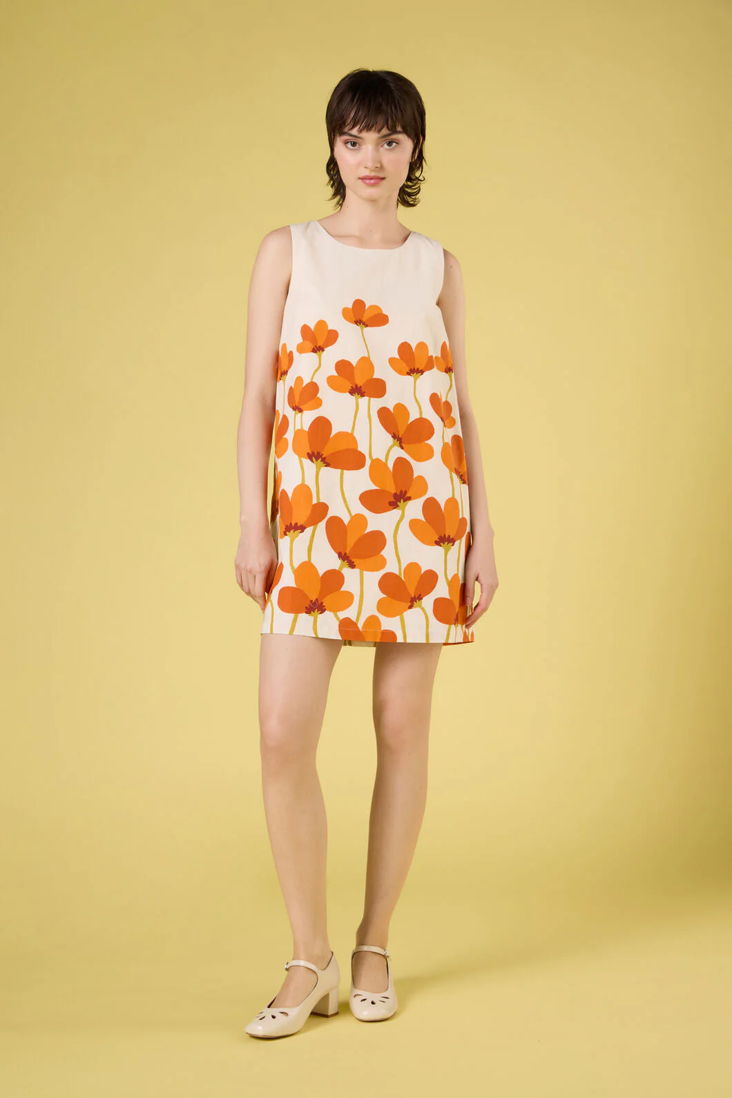 Lulu Flower Shift Dress - Image 5
