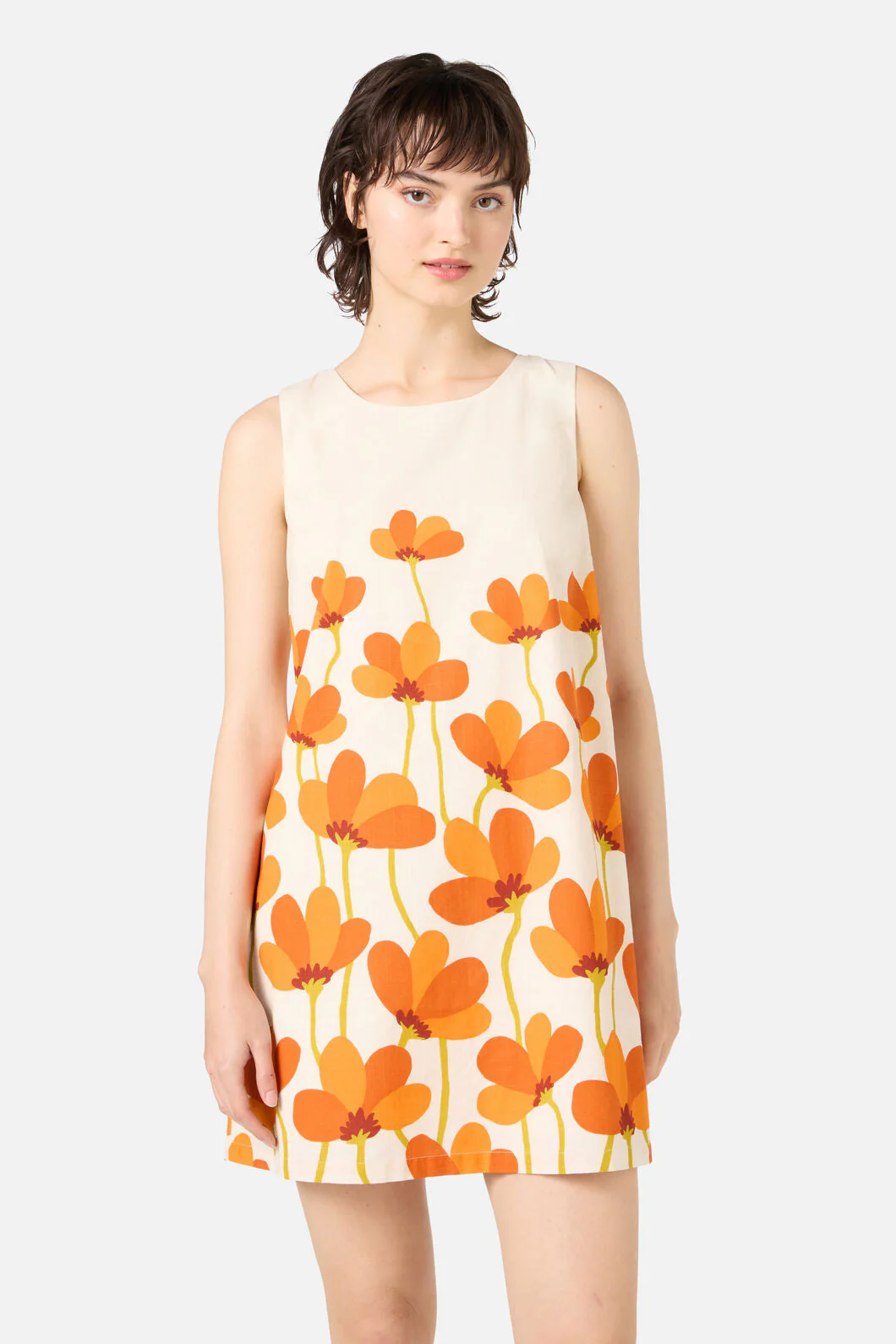 Lulu Flower Shift Dress - Image 8