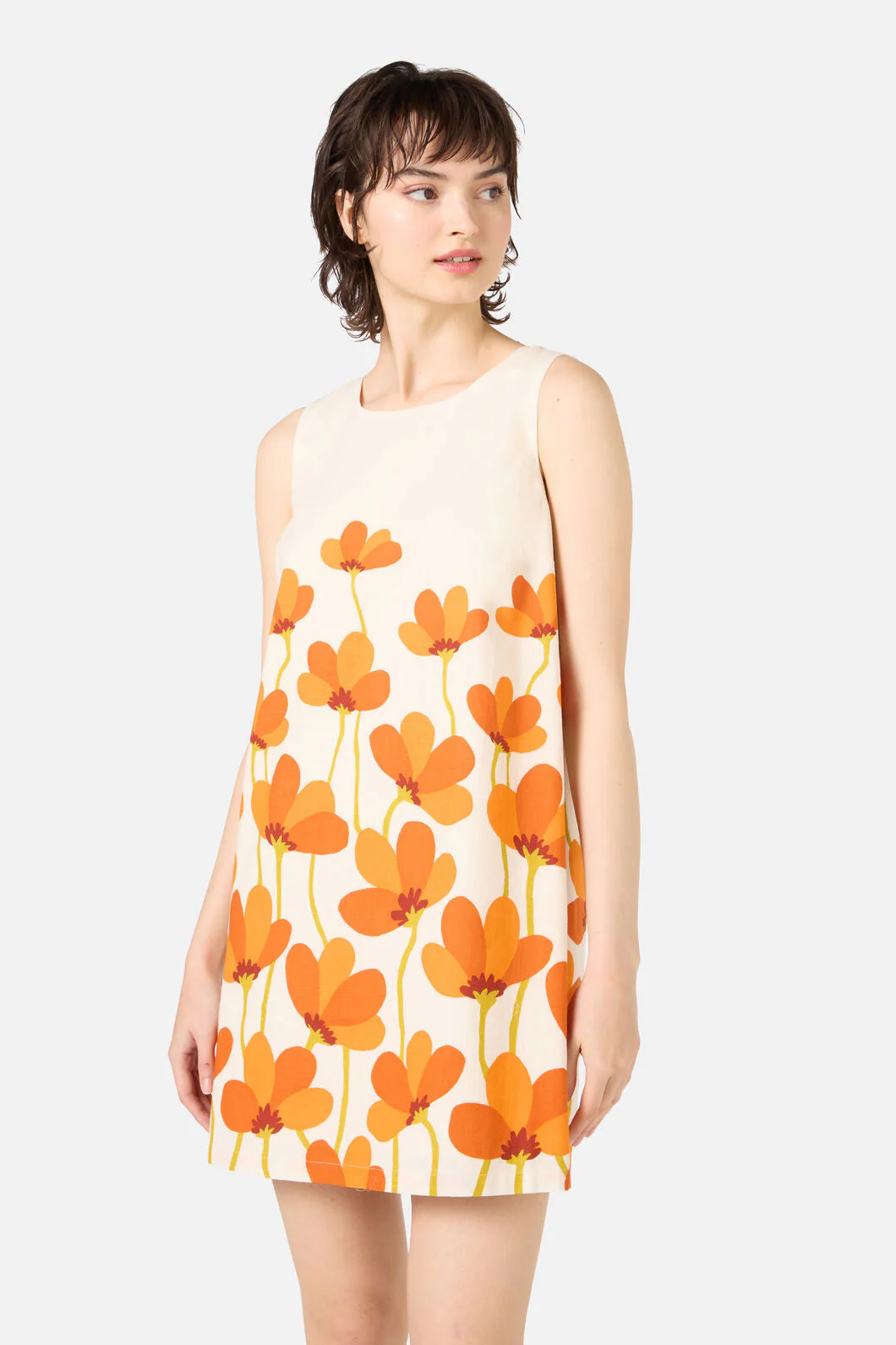 Lulu Flower Shift Dress - Image 9