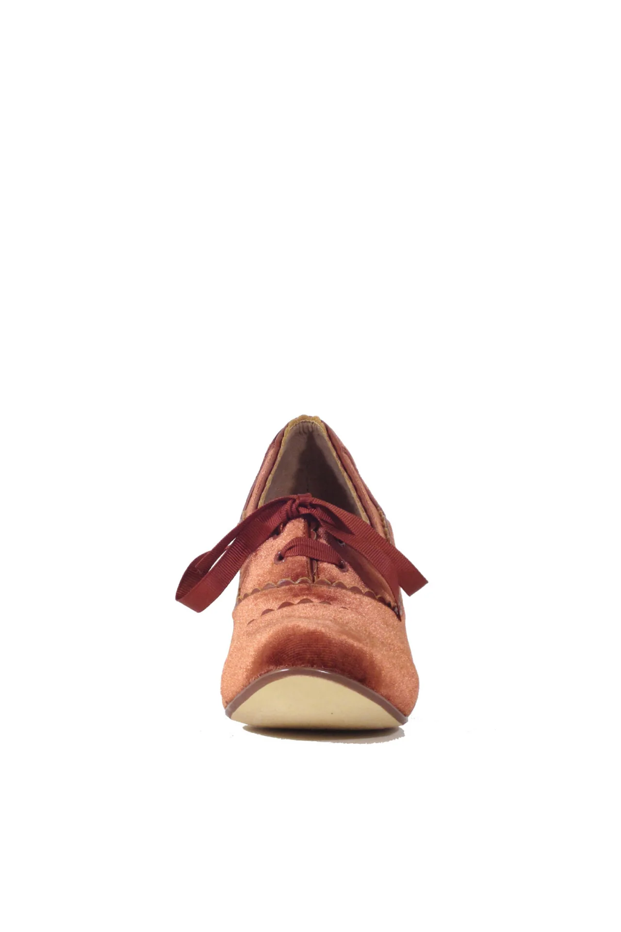 Madison Velvet Retro Heels - Image 9