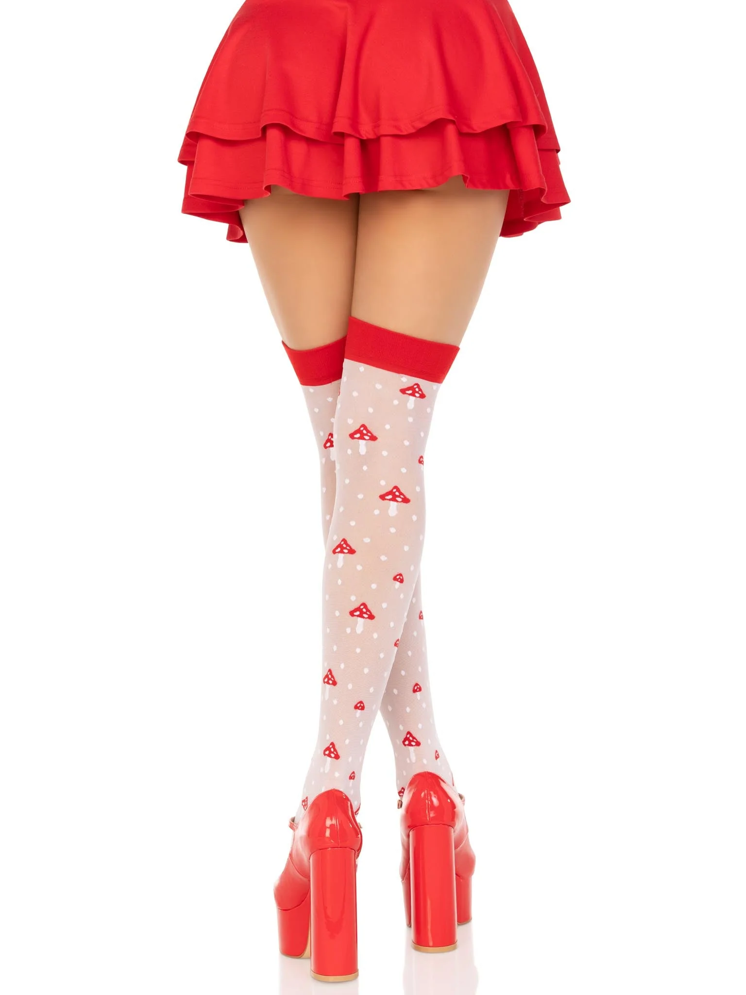 Magic Mushroom Thigh Highs - Image 2