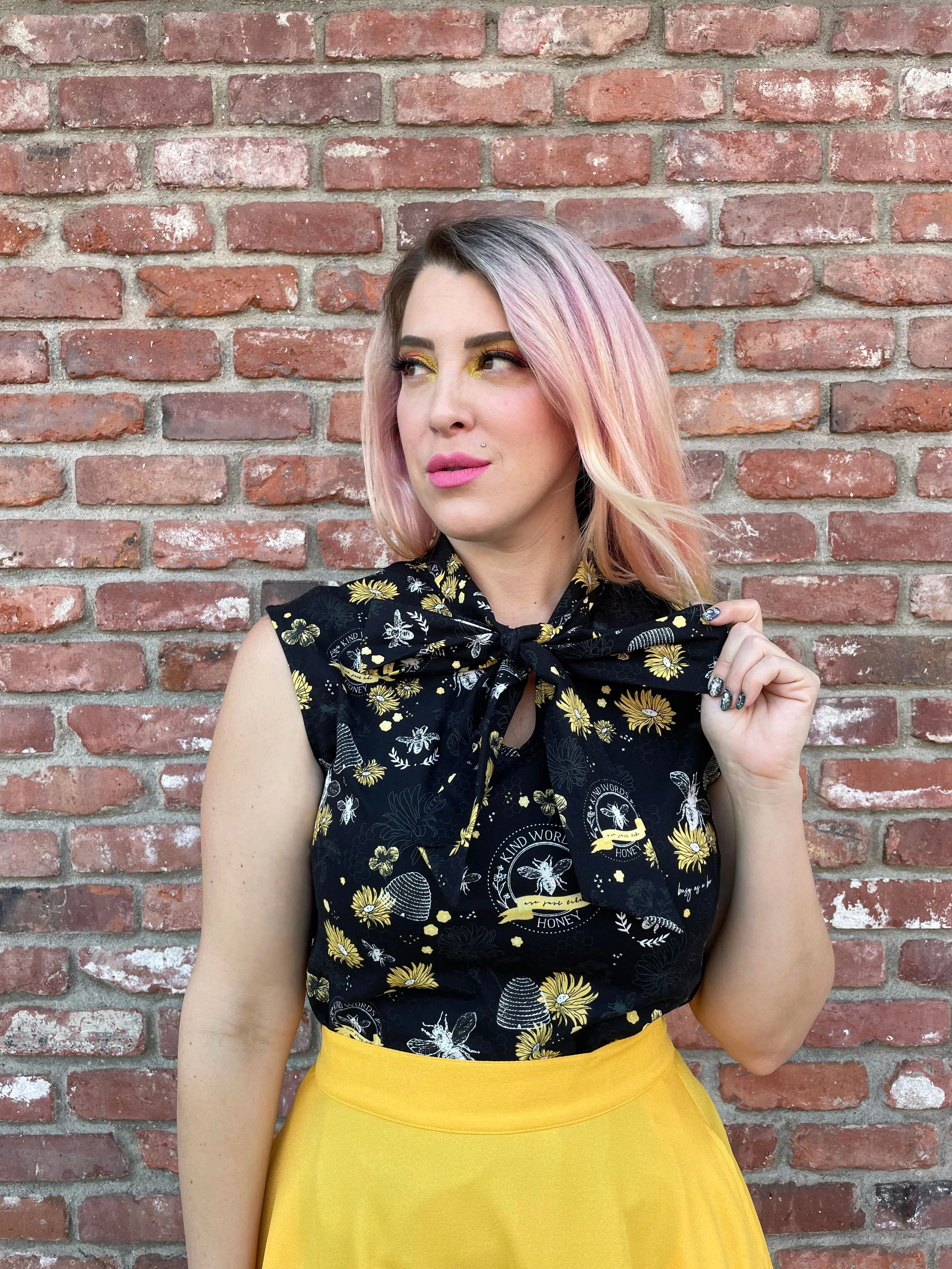 Marigold Skater Skirt - Image 3