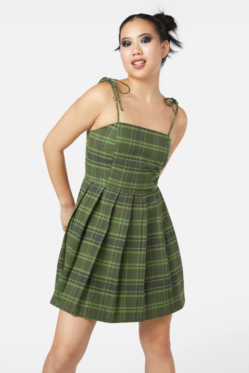 Meadow Tartan Dress - Image 4