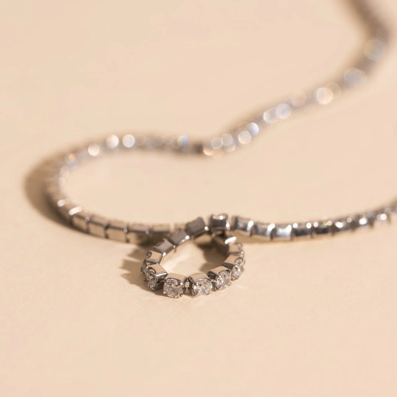 Micro Tennis Necklace - Image 15