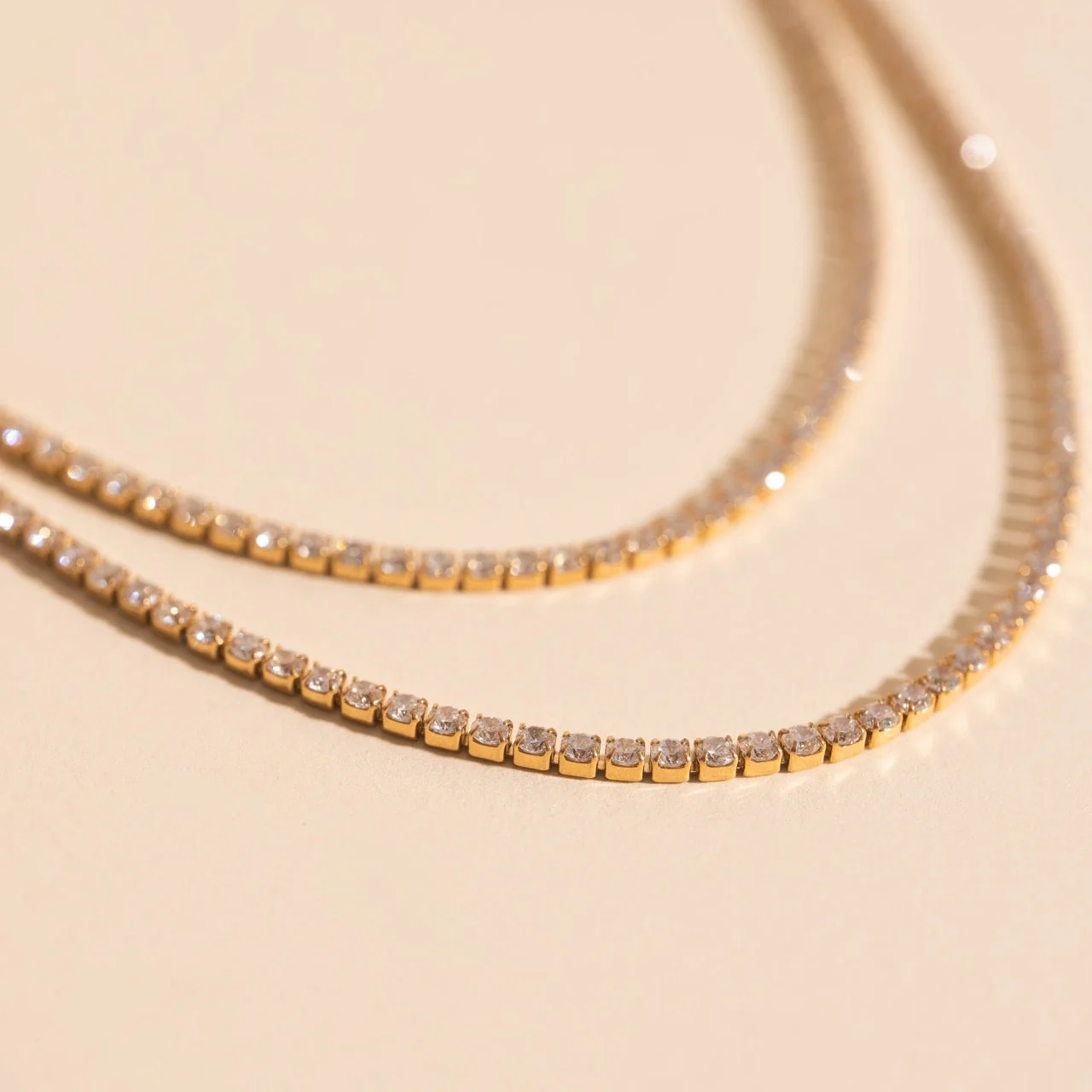 Micro Tennis Necklace - Image 3