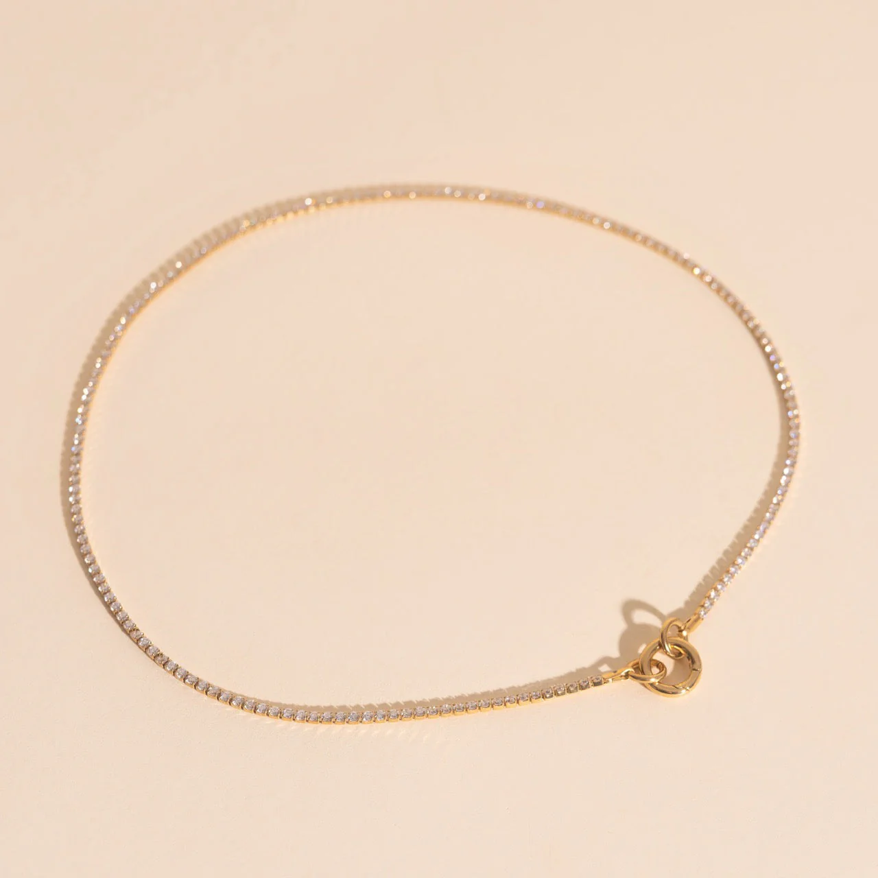 Micro Tennis Necklace - Image 4