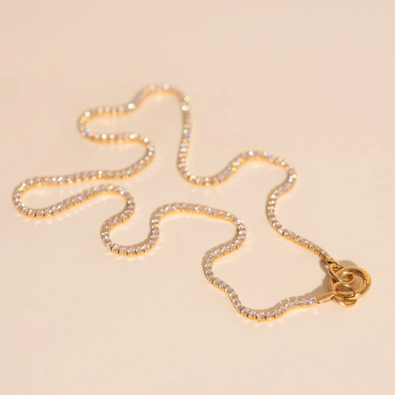 Micro Tennis Necklace - Image 7